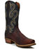 Dan Post Men's Meigs Western Performance Boots - Square Toe, Cognac, hi-res