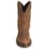 Rocky Men's 10" Original Ride Roper Western Work Boots, Tan, hi-res