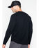 Image #2 - Hawx Men's Solid Pocket Crew Tee - Big, Black, hi-res