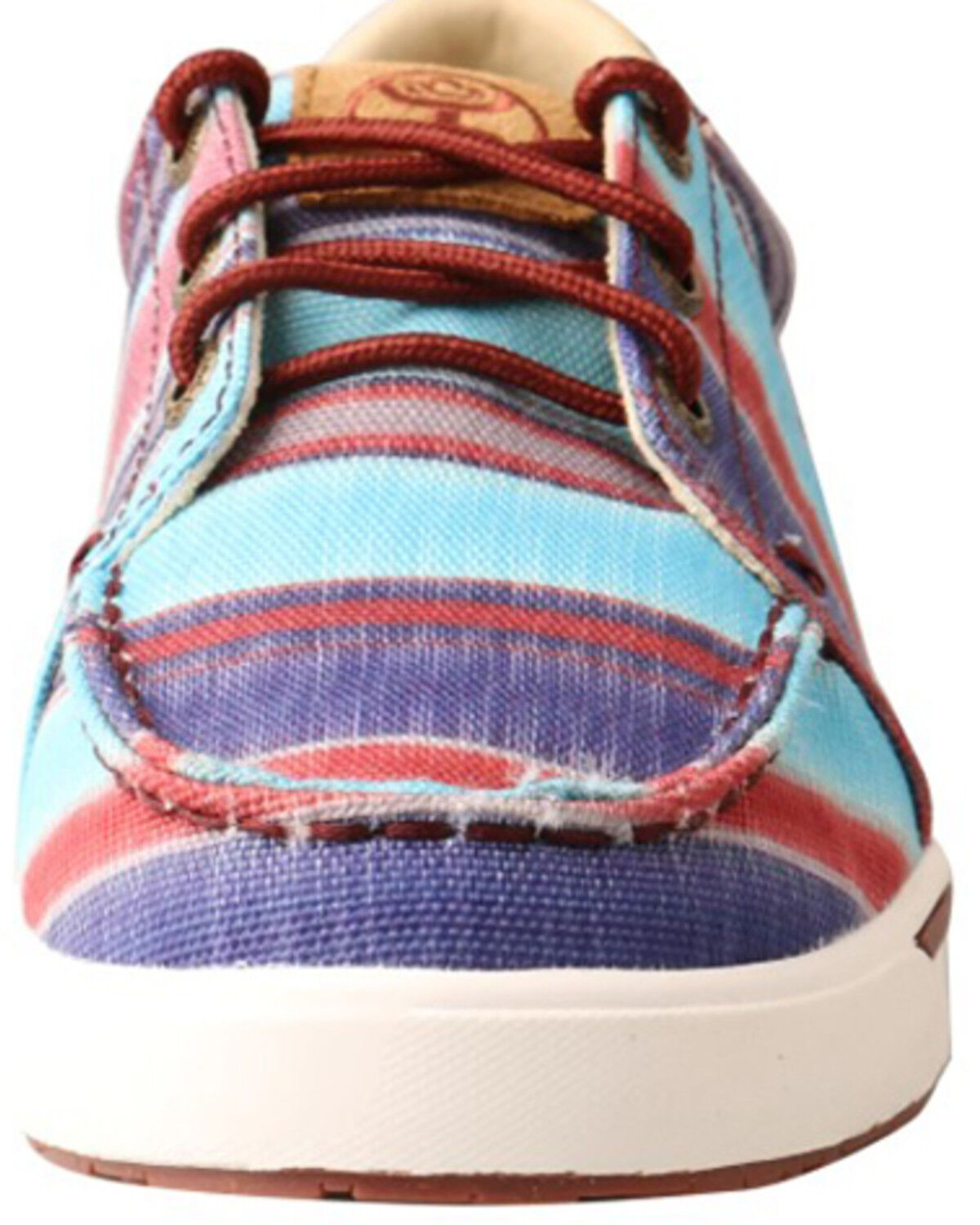 Image #4 - Hooey by Twisted X Kids' Serape Print Lace-Up Casual Lopers, Multi, hi-res