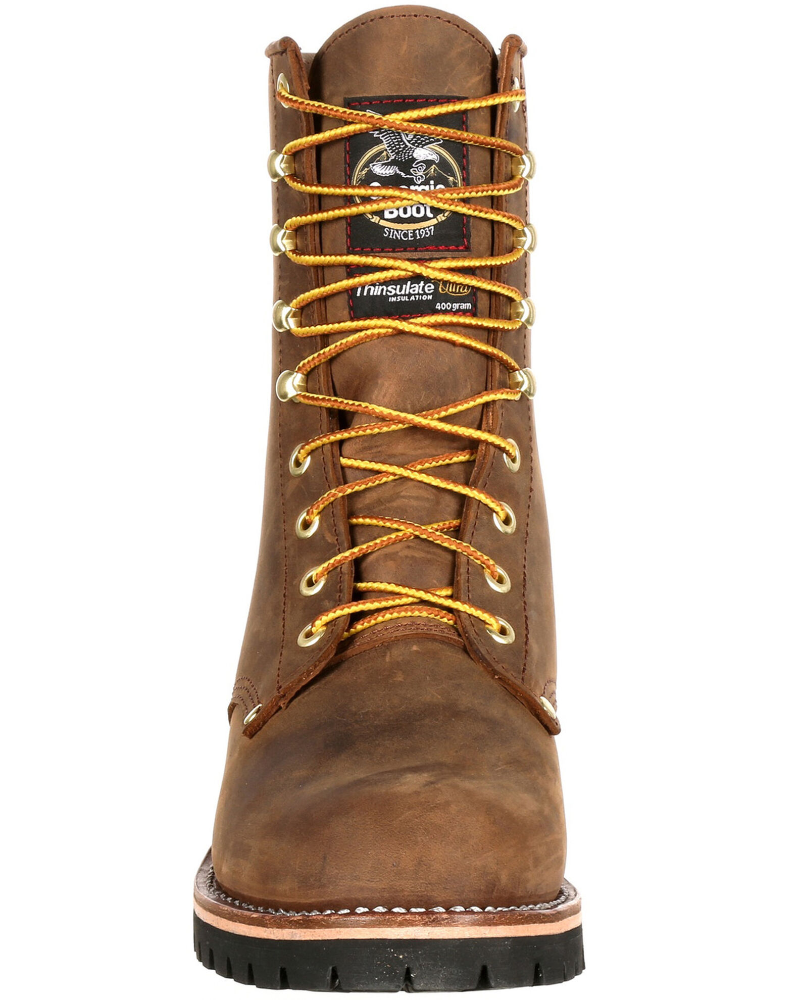 Image #5 - Georgia Boot Men's Waterproof Insulated Logger Work Boots - Steel Toe, , hi-res