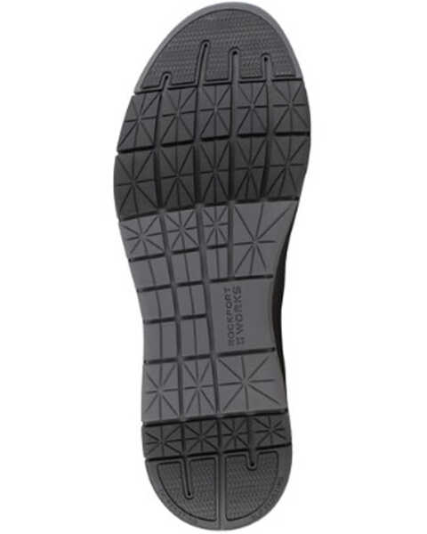 Image #4 - Rockport Men's Slip-On Casual Work Shoes - Steel Toe, Black, hi-res