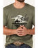 Image #3 - Cody James Men's Riding Horse Short Sleeve Graphic T-Shirt, Olive, hi-res