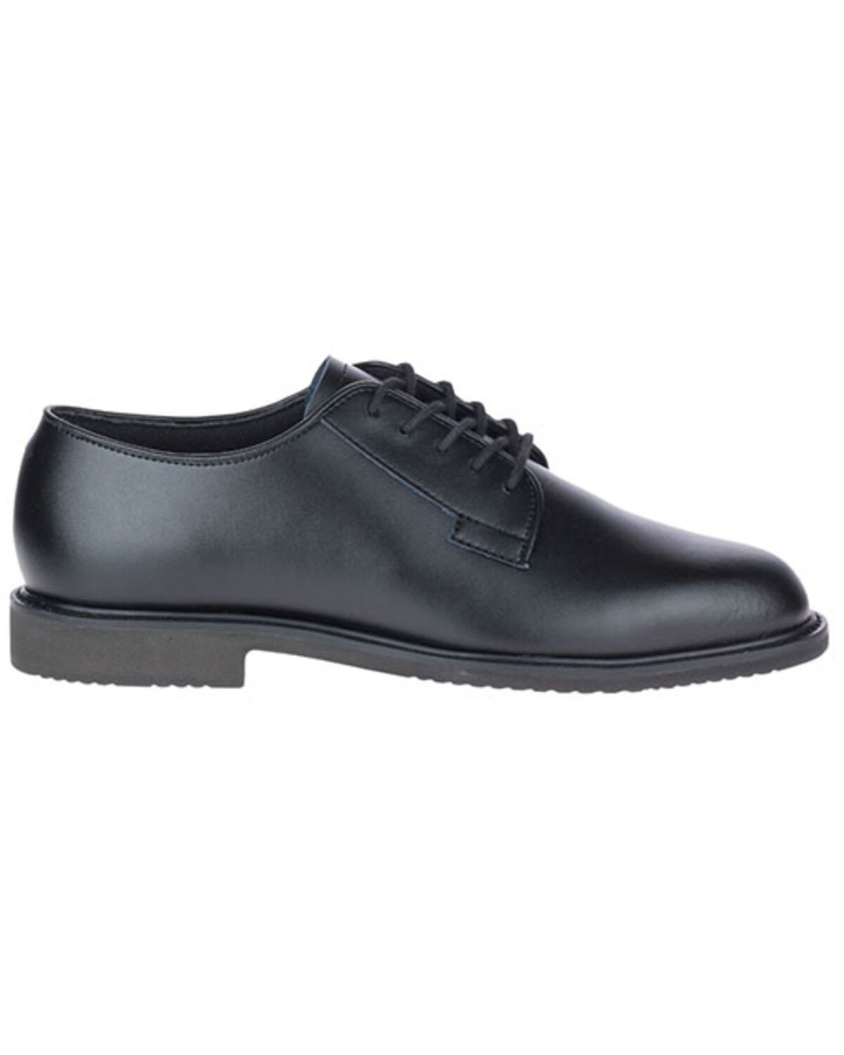 Image #2 - Bates Women's High Shine Sentry Oxford Shoes, Black, hi-res