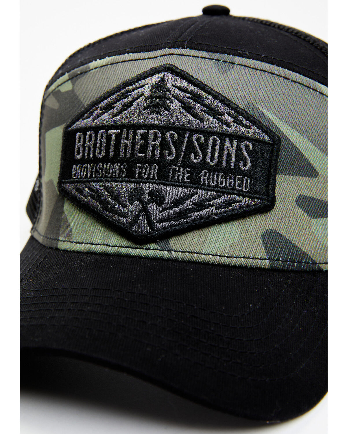 Image #3 - Brothers and Sons Men's Logo Patch Ball Cap, Camouflage, hi-res