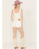 Image #3 - Levi's Women's Tie Dye 501 Original Denim Shorts, White, hi-res