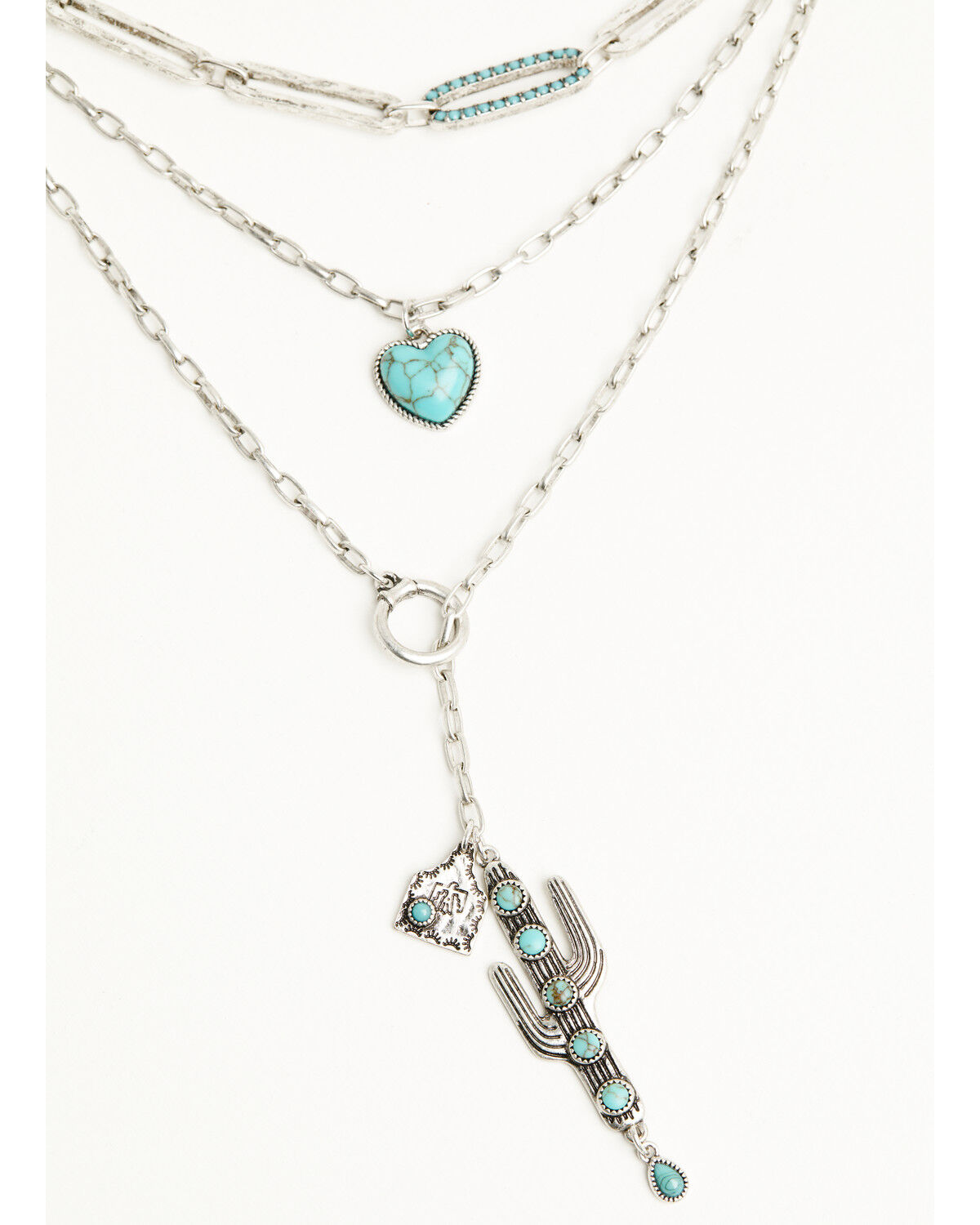 Image #3 - Shyanne Women's Wildheart Layered Jewelry Set - 2 Piece, Silver, hi-res