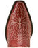 Image #6 - Ariat Women's Round Up Collins Western Boots - Snip Toe, Red, hi-res