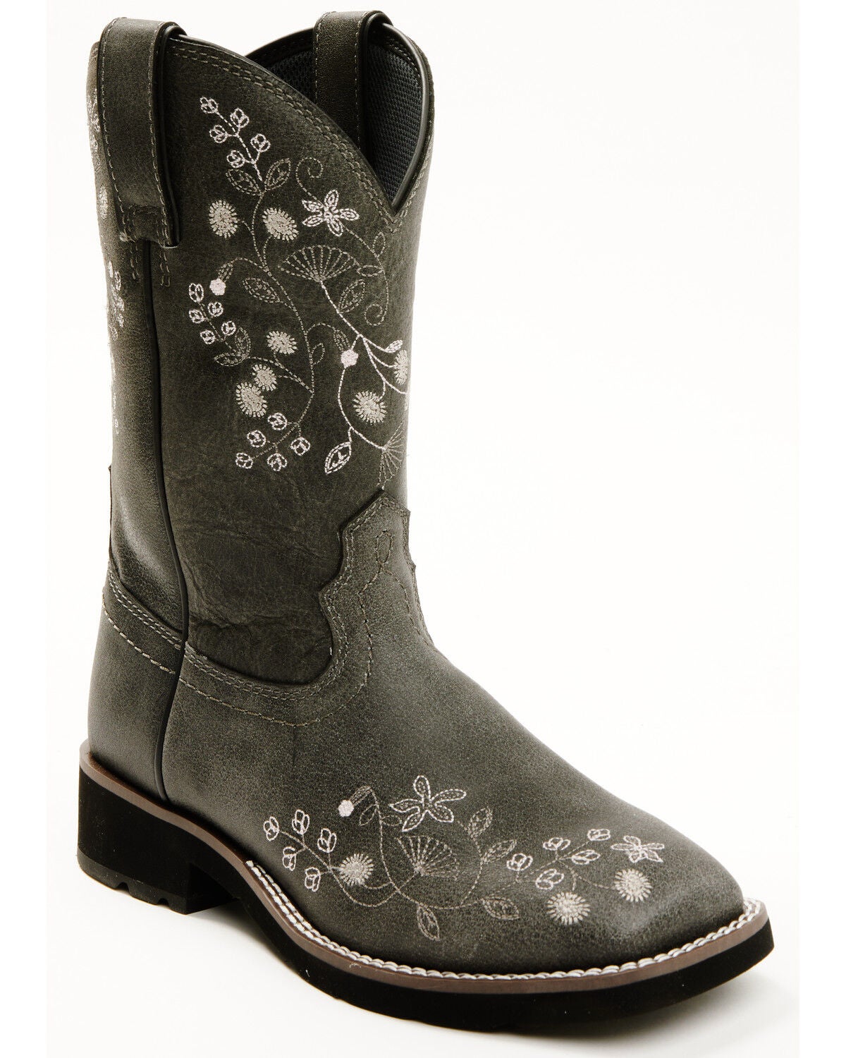 Shyanne Women's Hollie Xero Gravity Performance Western Boots - Broad Square Toe, Black, hi-res
