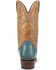 Image #5 - Dan Post Men's Exotic Snake Western Boots - Snip Toe, Blue, hi-res