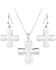 Image #2 - Montana Silversmiths Women's Wildflower Turquoise Jewelry Set - 2 Piece, Silver, hi-res