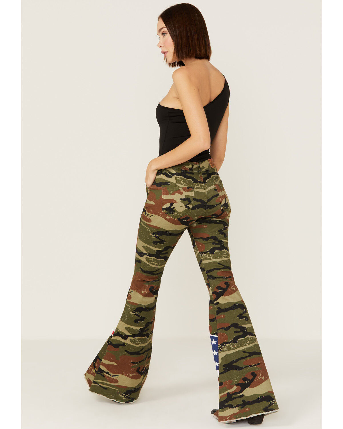 Image #3 - Ranch Dress'n Women's Land of the Free Flare Jeans, , hi-res