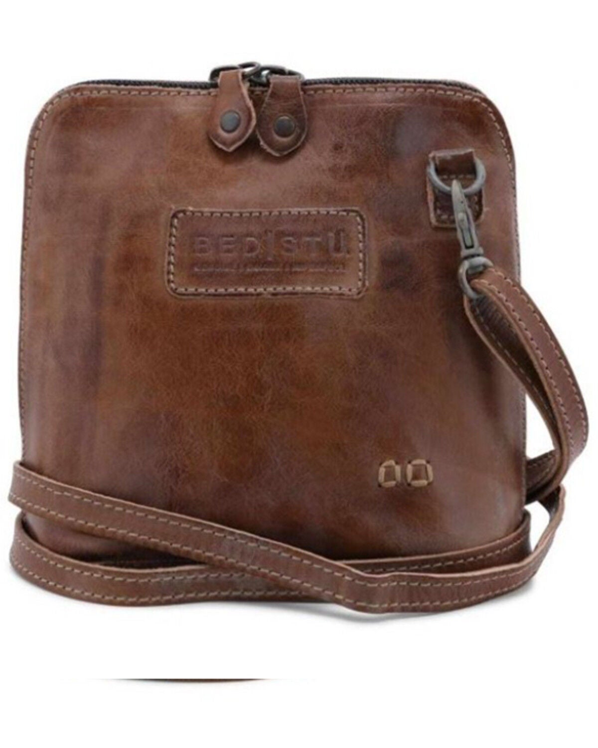 Bed Stu Women's Ventura Rustic Mason Crossbody, Tan, hi-res
