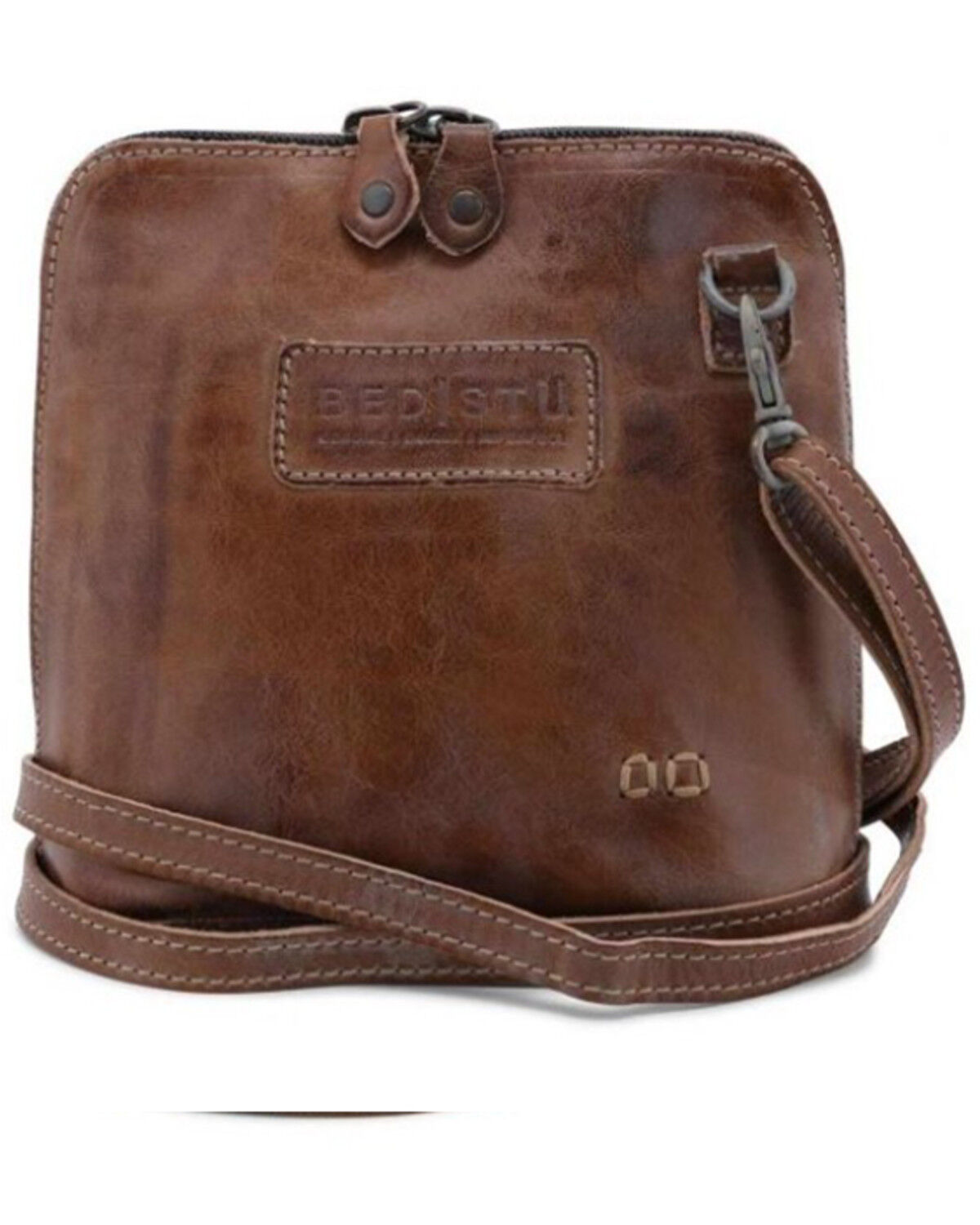 Image #1 - Bed Stu Women's Ventura Rustic Mason Crossbody, Tan, hi-res