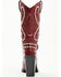 Image #5 - Azalea Wang Women's Umbra Embellished Boots - Snip Toe, Burgundy, hi-res