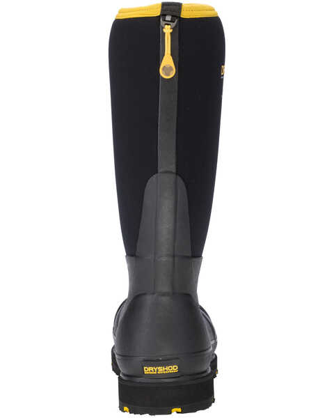 Image #5 - Dryshod Men's Waterproof Work Boots - Steel Toe, Black, hi-res