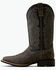 Image #2 - Ariat Men's Arrowrock Performance Western Boots - Broad Square Toe, Grey, hi-res