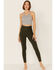Image #1 - Wrangler Women's Cargo Leggings, Olive, hi-res
