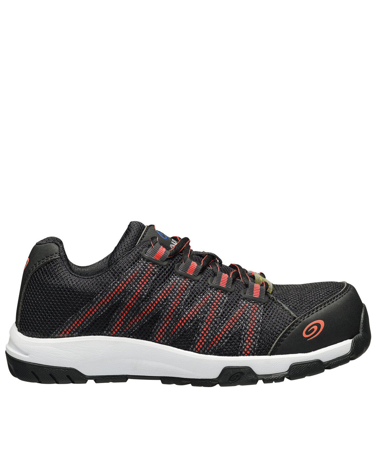 Image #2 - Nautilus Women's Accelerator Work Shoes - Composite Toe, Black, hi-res