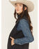 Image #2 - Cinch Women's Windproof Softshell Vest, Black, hi-res