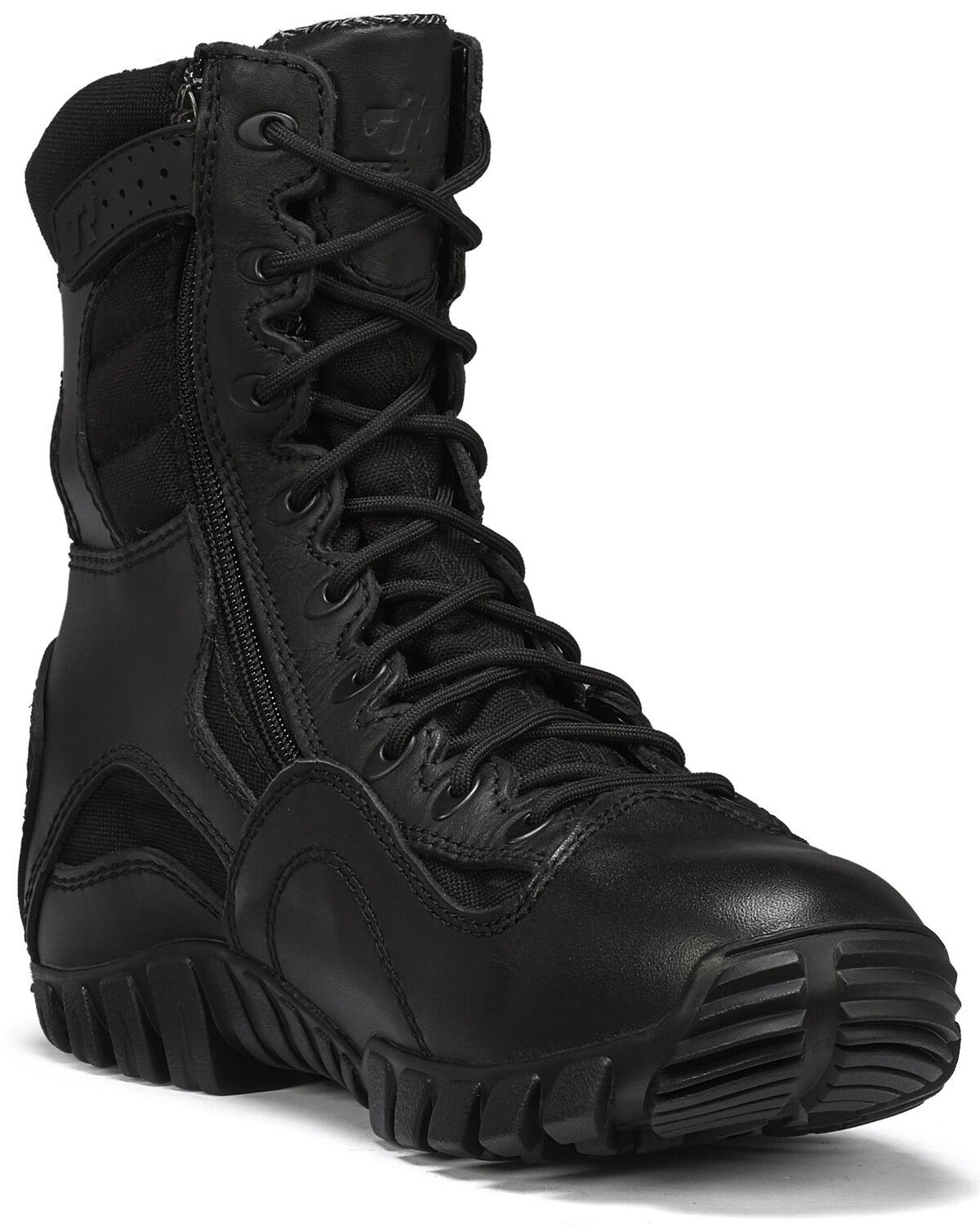 Image #1 - Belleville Men's TR Khyber Waterproof Military Boots - Soft Toe, Black, hi-res