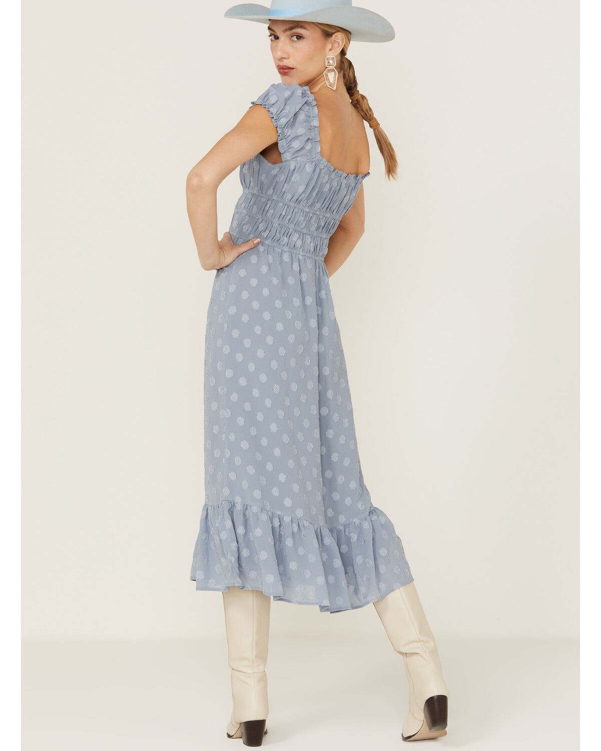 Image #4 - Heartloom Women's Edina Midi Dress, Blue, hi-res