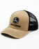 John Deere Men's Elk Patch Mesh Back Ball Cap, Olive, hi-res