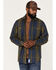 Image #1 - Resistol Men's Longmont Large Plaid Button Down Western Shirt , Olive, hi-res