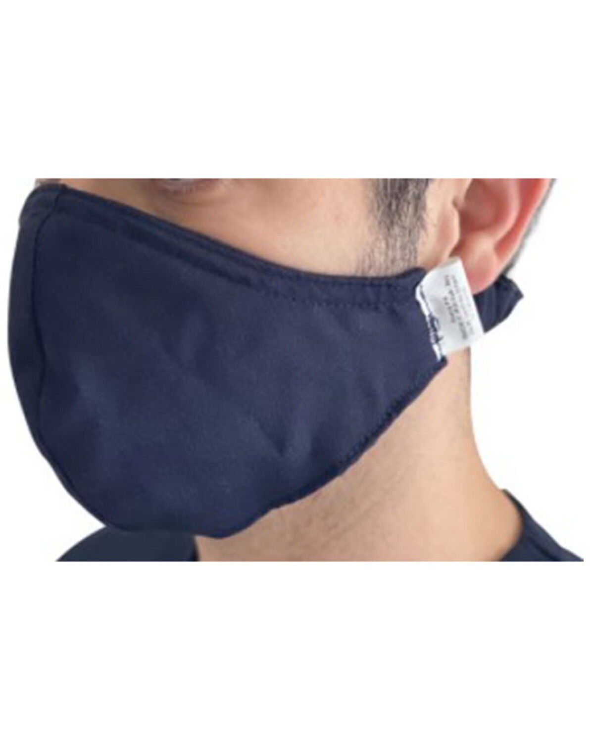 Image #1 - Rasco Men's FR Westex DH Work Face Mask, Navy, hi-res