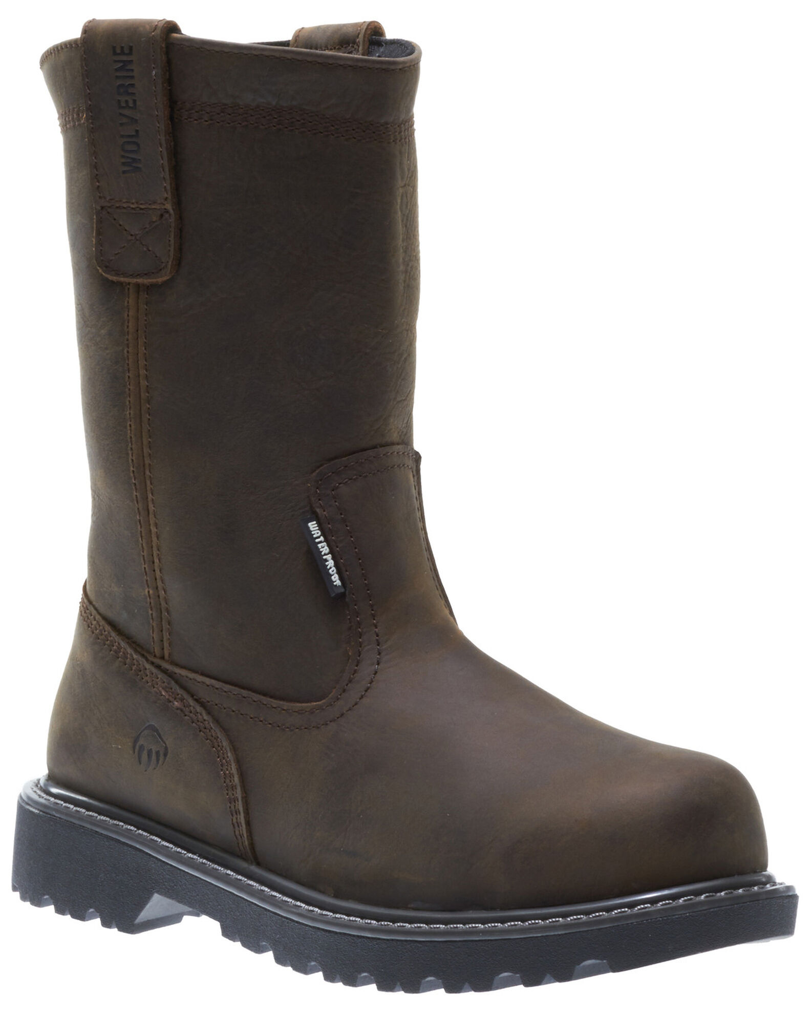 Wolverine cowboy work boots top