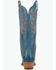 Image #5 - Dan Post Women's Grace Tall Western Boots - Snip Toe, Blue, hi-res
