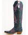 Image #3 - Dan Post Women's America 250 Tall Western Boots - Snip Toe, Blue, hi-res