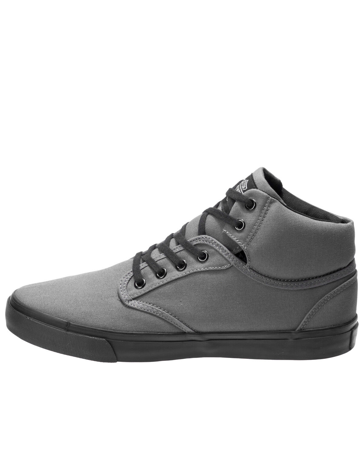 Image #3 - Harley Davidson Men's Wrenford Moto Shoes, Grey, hi-res