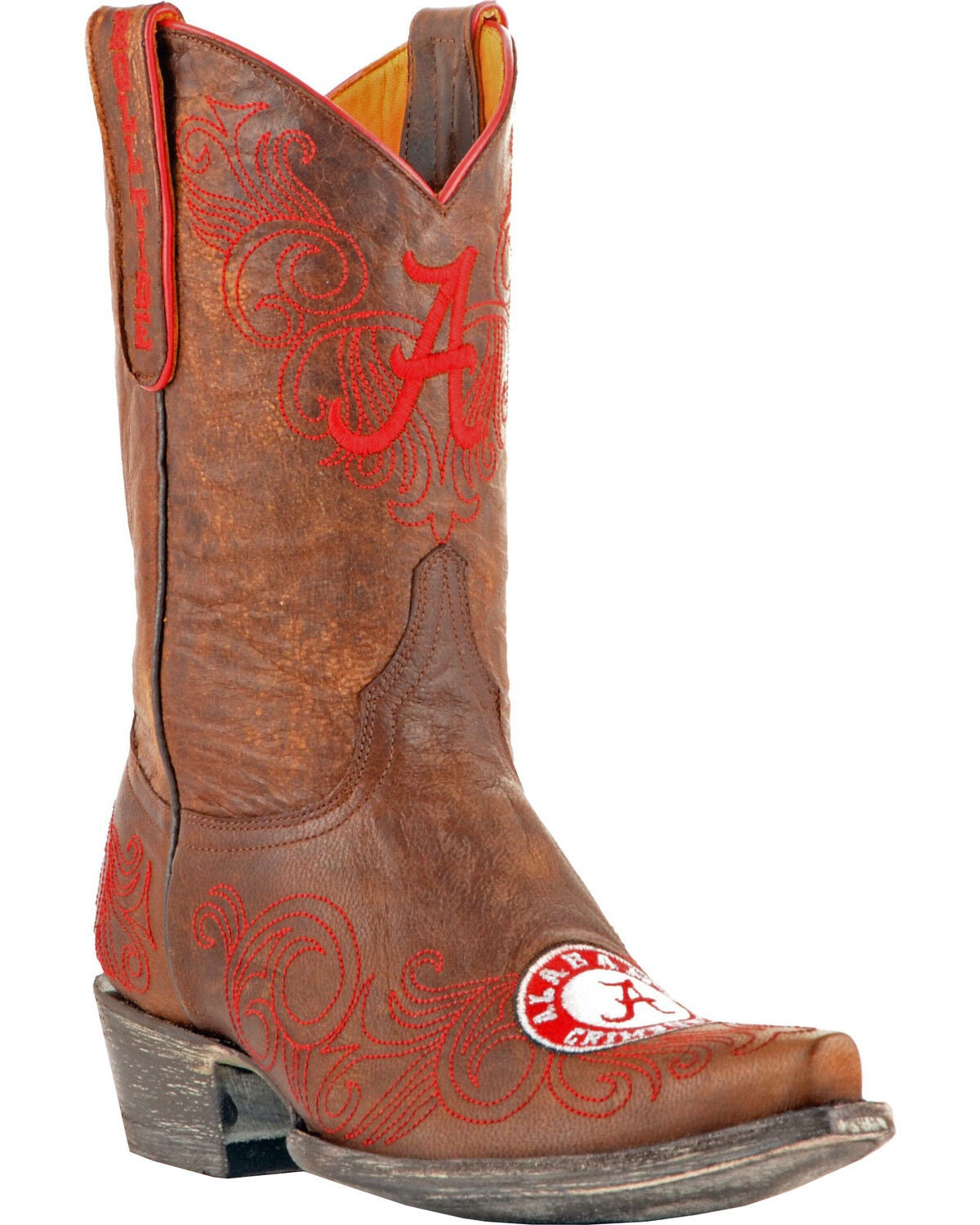 Alabama Western Boots - Snip Toe 