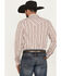 Image #4 - Moonshine Spirit Men's Racer Striped Print Long Sleeve Snap Western Shirt, White, hi-res