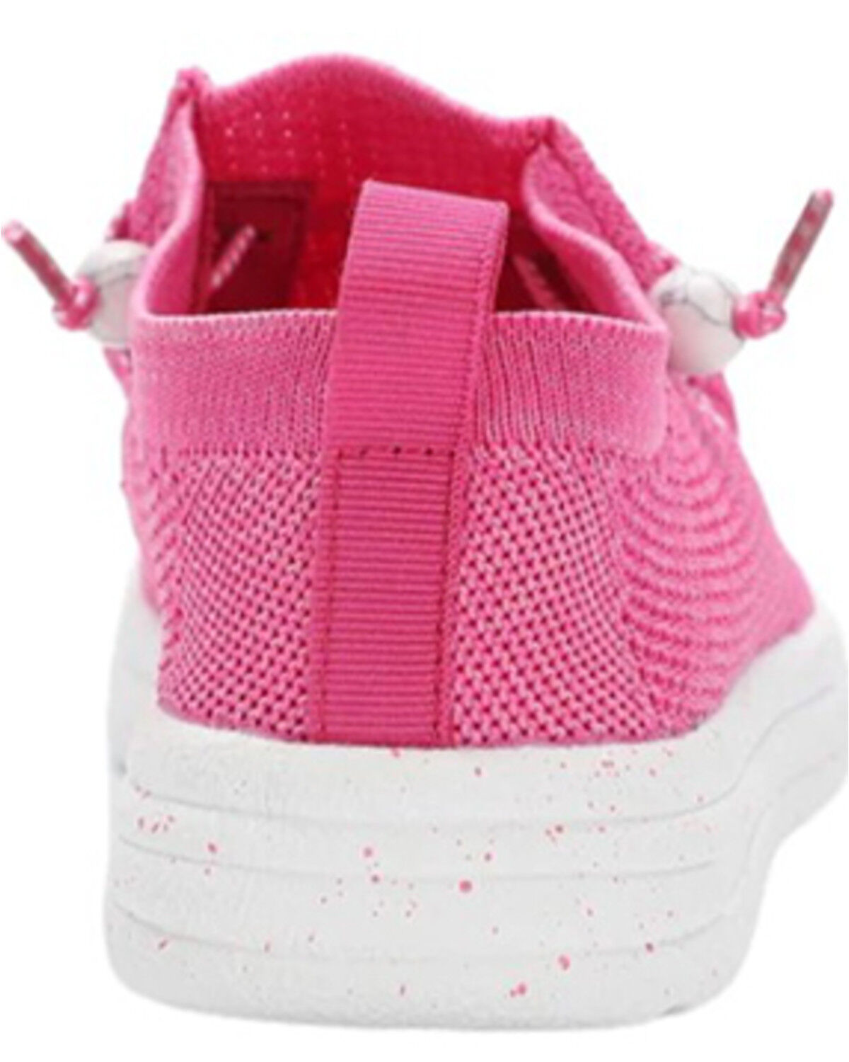 Image #5 - Lamo Footwear Girls' Mickey Slip-On Casual Shoes - Moc Toe, Pink, hi-res