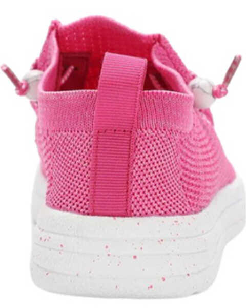 Image #5 - Lamo Footwear Girls' Mickey Slip-On Casual Shoes - Moc Toe , Pink, hi-res
