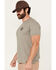 Image #3 - Troll Co Men's Duel Short Sleeve Graphic T-Shirt, Slate, hi-res