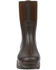 Northside Men's Glacier Drift Waterproof Rubber Work Boots - Soft Toe, Dark Brown, hi-res