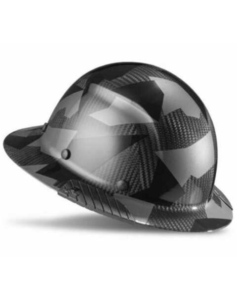 Image #1 - Lift Safety Men's Dax Carbon Fiber Full Brim Hard Hat, Black, hi-res