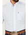 Image #3 - Wrangler Men's Classic Plaid Print Short Sleeve Button-Down Western Shirt, White, hi-res