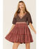 Patrons of Peace Women's Boho Print Cole Dress, Rust Copper, hi-res