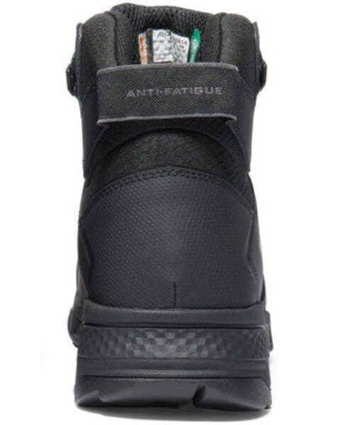 Image #4 - Timberland Men's Switchback Waterproof Hiker Work Boots - Composite Toe , Black, hi-res
