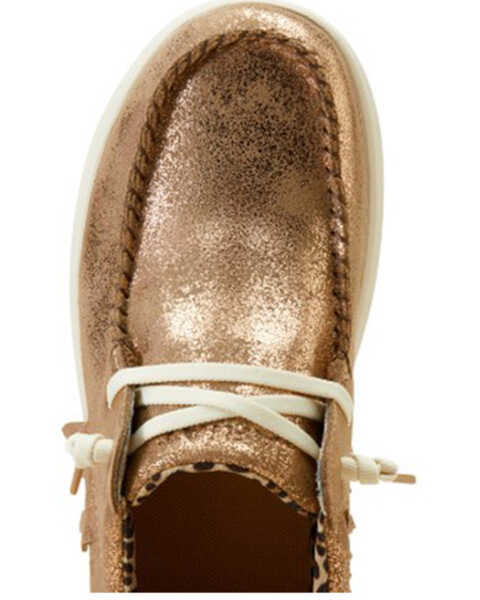 Image #4 - Ariat Women's Hilo Fringe Casual Shoes - Moc Toe , Brown, hi-res