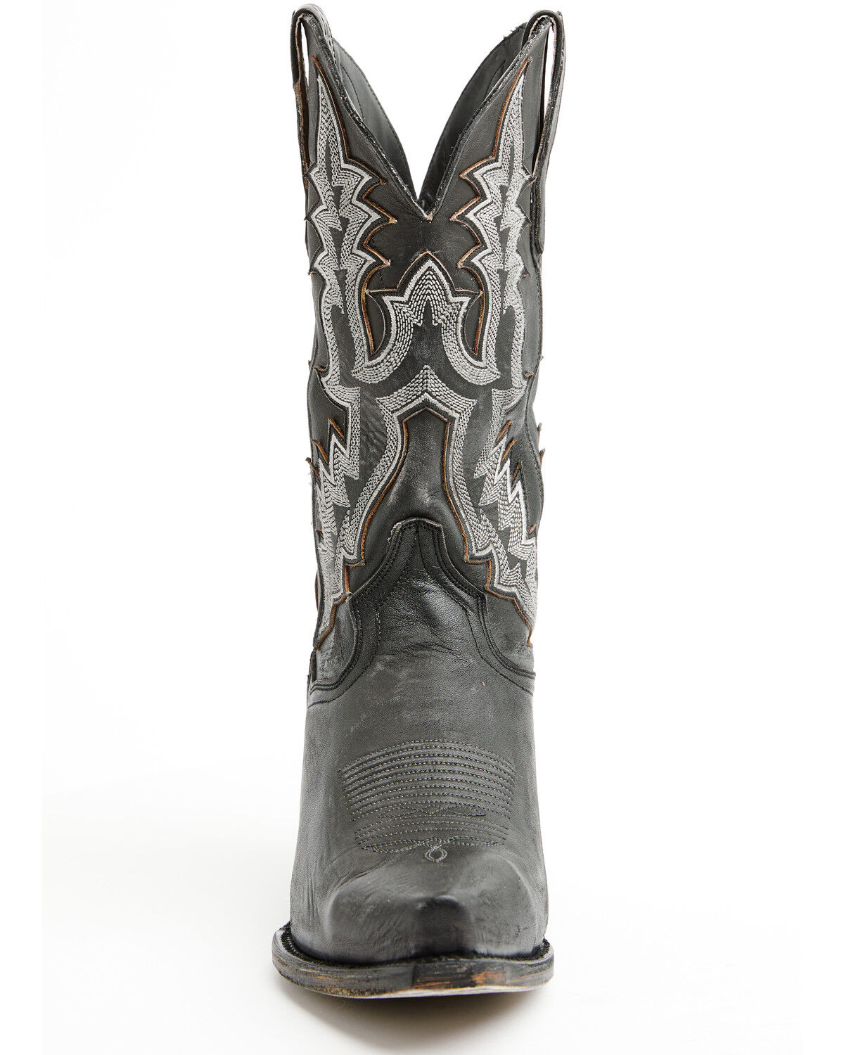 Image #4 - Dan Post Men's Diesel Western Boots - Snip Toe, Black, hi-res