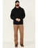 Image #2 - Ariat Men's FR Tek Hooded Work Sweatshirt, Black, hi-res