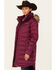 Image #2 - Columbia Women's Marionberry Belle Isle Mid Down Jacket, Red, hi-res
