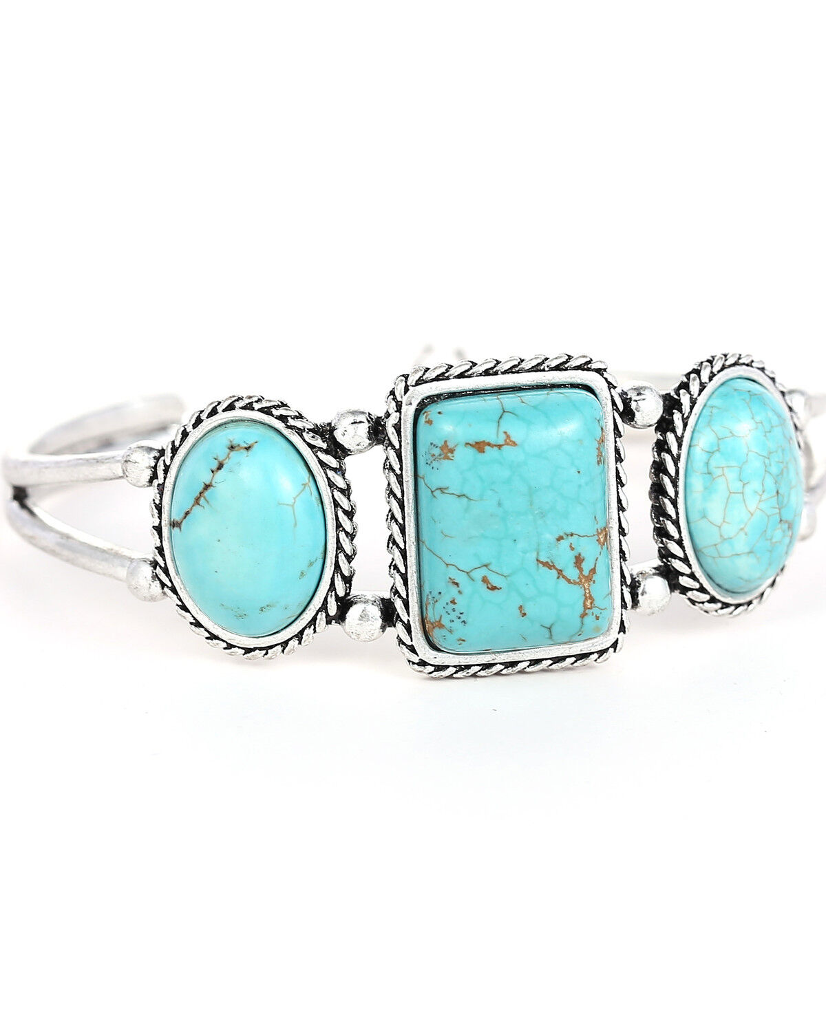 Image #2 - Cowgirl Confetti Women's Road Runner Cuff Bracelet, Silver, hi-res