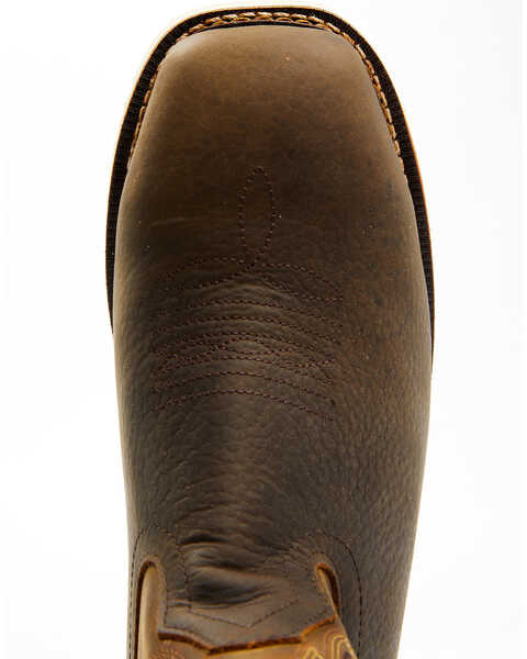 Image #6 - Thorogood Men's American Heritage Wellington Western Boots - Steel Toe, Brown, hi-res