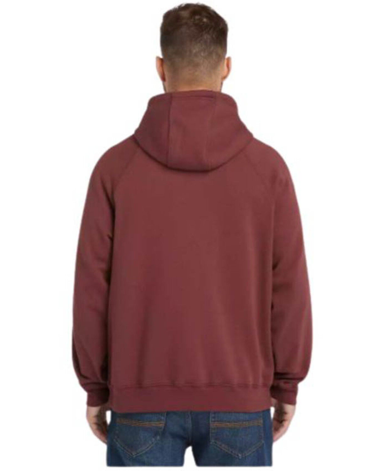 Image #2 - Timberland PRO Men's Hood Honcho Sport Hooded Sweatshirt, Maroon, hi-res